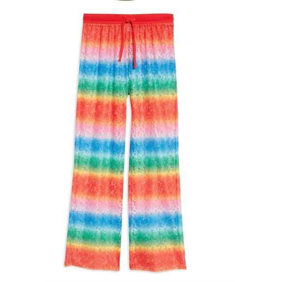 Nordstrom BP. Pride Rainbow Ombre Laci Lace Swim Coverup Pants Size XXL, NWT - Picture 15 of 15